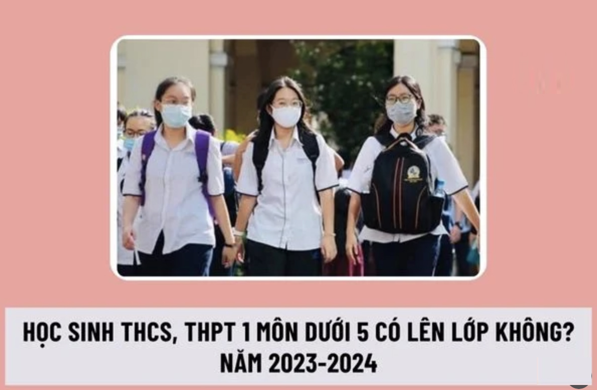 Điểm 1 môn dưới 5 có được lên lớp không? Quy định từ Bộ GD&ĐT 2025