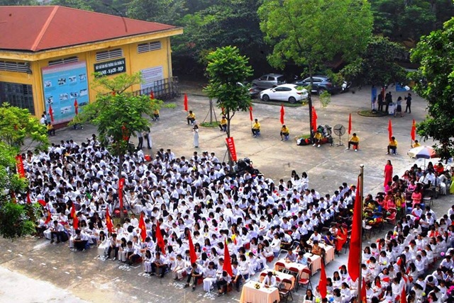 Tỷ lệ đậu đại học tại trường Nhân Chính rất cao